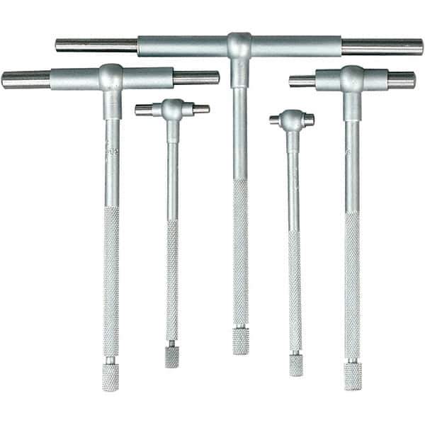 Mitutoyo - Telescoping Gage Sets Minimum Measurement (Decimal Inch): 0.5000 Maximum Measurement (Inch): 6 - USA Tool & Supply