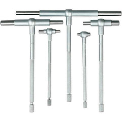 Mitutoyo - Telescoping Gage Sets Minimum Measurement (Decimal Inch): 0.5000 Maximum Measurement (Inch): 6 - USA Tool & Supply