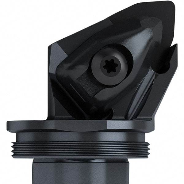 Seco - Left Hand Cut, Size GL50, WN..43. Insert Compatiblity, Internal Modular Turning & Profiling Cutting Unit Head - 32mm Ctr to Cutting Edge, 38mm Head Length, Through Coolant, Series SteadyLine - USA Tool & Supply