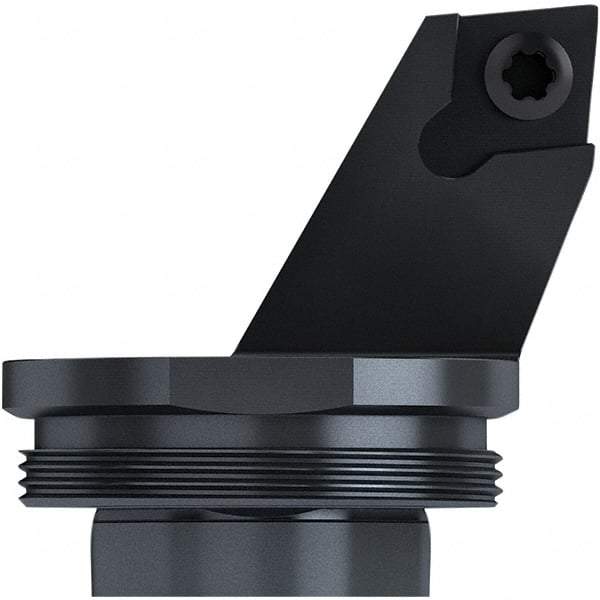 Seco - Left Hand Cut, Size GL40, CC..21.5. Insert Compatiblity, Internal Modular Turning & Profiling Cutting Unit Head - 27mm Ctr to Cutting Edge, 32mm Head Length, Through Coolant, Series SteadyLine - USA Tool & Supply