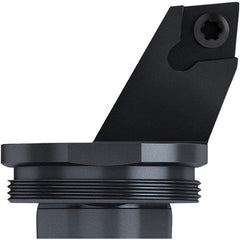Seco - Left Hand Cut, Size GL40, CC..21.5. Insert Compatiblity, Internal Modular Turning & Profiling Cutting Unit Head - 27mm Ctr to Cutting Edge, 32mm Head Length, Through Coolant, Series SteadyLine - USA Tool & Supply