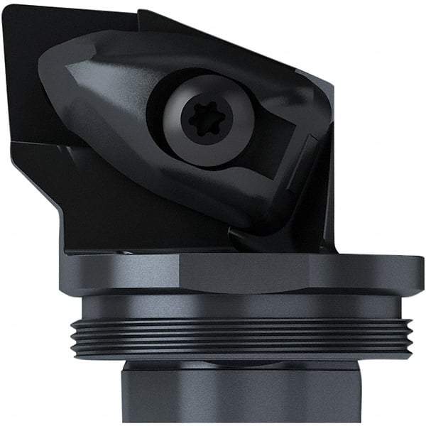 Seco - Right Hand Cut, Size GL50, CN..64. Insert Compatiblity, Internal Modular Turning & Profiling Cutting Unit Head - 32mm Ctr to Cutting Edge, 40mm Head Length, Through Coolant, Series SteadyLine - USA Tool & Supply