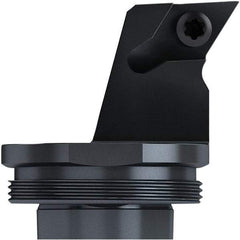 Seco - Left Hand Cut, Size GL40, DC..32.5. Insert Compatiblity, Internal Modular Turning & Profiling Cutting Unit Head - 27mm Ctr to Cutting Edge, 32mm Head Length, Through Coolant, Series SteadyLine - USA Tool & Supply