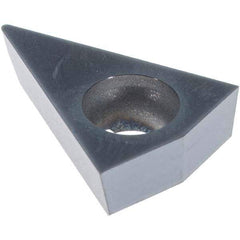 Dorian Tool - TDEX1703 Carbide Milling Insert - AlCrN Finish, 0.157" Thick, 0.67" Inscribed Circle, 0.015" Corner Radius - USA Tool & Supply