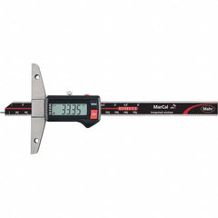 Mahr - Electronic Depth Gages Minimum Measurement (mm): 0.01 Minimum Measurement (Decimal Inch): 0.0000 - USA Tool & Supply