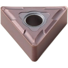 Seco - TNMG332 MF2 Grade TH1000 Carbide Turning Insert - TiAlSiN Finish, 60° Triangle, 3/8" Inscr Circle, 0.031" Corner Radius - USA Tool & Supply