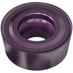 Seco - RCMT1204 M3 Grade TH1000 Carbide Turning Insert - TiAlSiN Finish, Round, 0" Corner Radius - USA Tool & Supply