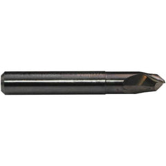 Emuge - 3/4", 2 Flute, Single End, Solid Carbide, 5/64" Corner Radius End Mill - 4" OAL, 30° Helix, Right Hand Flute, 9/16" LOC, Right Hand Cut, 1-7/8" Extended Reach - USA Tool & Supply