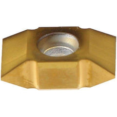 Emuge - 8 TPI, Internal Thread, NPT Standard, GF Grade Thread Mill Insert - Carbide, TiN Coating - USA Tool & Supply