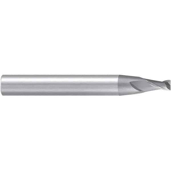 Emuge - 6° Taper Angle per Side, 5mm Small End Diam, 10mm LOC, Solid Carbide 2 Flute Tapered Corner Radius End Mill - 80mm OAL, 10mm Shank Diam, Spiral Flute, 30° Helix - USA Tool & Supply