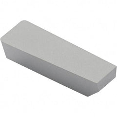 Seco - 250808LPGN Grade CW100, 5/16" Cutting Width Ceramic Grooving Insert - 1/2" Max Depth of Cut, Neutral, 0.787mm Corner Radius, Uncoated - USA Tool & Supply