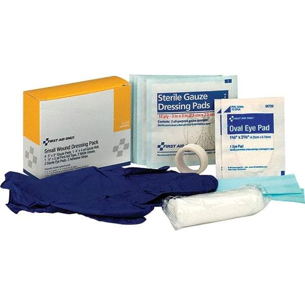 PRO-SAFE - 3-1/8" Long x 1-1/2" Wide, General Purpose Wound Care - Gauze Bandage - USA Tool & Supply