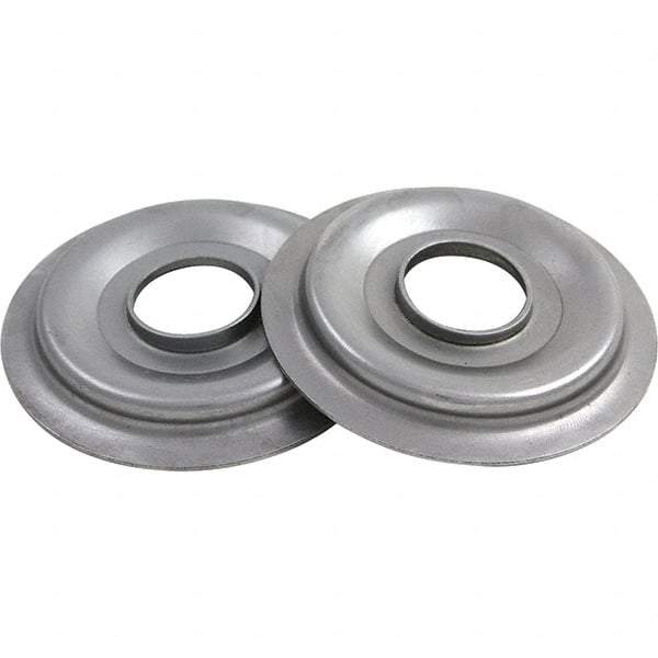 Brush Research Mfg. - 1-1/4" Diam Flat Carbon Steel Tube Brush - 0.006" Filament Diam, 1-1/2" Brush Length, 5-1/2" OAL, Steel Shank - USA Tool & Supply