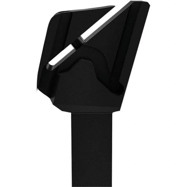 Seco - X4FL, External, Left Hand, 12mm Max Depth of Cut, 3mm Max Groove Width, Indexable Grooving Tool Holder - X4GK25..L Insert Compatibility, 12mm Shank Height, 12mm Shank Width, 125mm OAL, Through Coolant - USA Tool & Supply