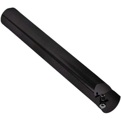 Seco - CNL, Internal, Left Hand, 0.1152" Max Depth of Cut, 0.03 to 0.104" Groove Width, Indexable Grooving Tool Holder - 10NR, 12NR Insert Compatibility, 3/4" Shank Height, 3/4" Shank Width, 7" OAL, Through Coolant - USA Tool & Supply