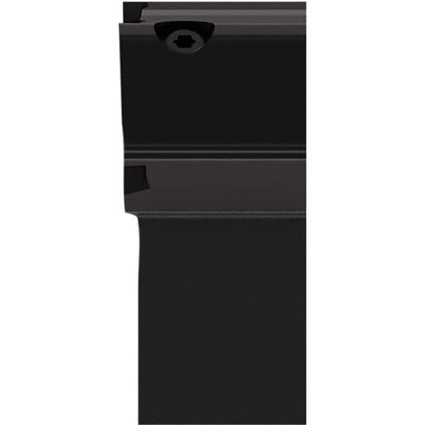 Seco - X4FR, External, Right Hand, 25mm Max Depth of Cut, 0.03 to 0.104" Groove Width, Indexable Grooving Tool Holder - X4GK25..R Insert Compatibility, 25mm Shank Height, 25mm Shank Width, 150mm OAL, Through Coolant - USA Tool & Supply