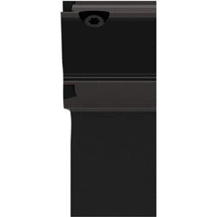 Seco - X4FR, External, Right Hand, 25mm Max Depth of Cut, 0.03 to 0.104" Groove Width, Indexable Grooving Tool Holder - X4GK25..R Insert Compatibility, 25mm Shank Height, 25mm Shank Width, 150mm OAL, Through Coolant - USA Tool & Supply