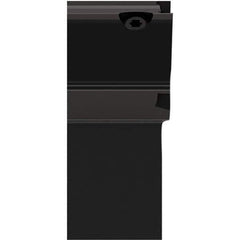 Seco - X4FL, External, Left Hand, 25mm Max Depth of Cut, 0.03 to 0.104" Groove Width, Indexable Grooving Tool Holder - X4GK25..L Insert Compatibility, 25mm Shank Height, 25mm Shank Width, 150mm OAL, Through Coolant - USA Tool & Supply