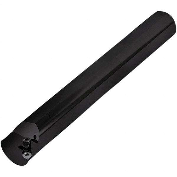 Seco - CNR, Internal, Right Hand, 0.1152" Max Depth of Cut, 0.03 to 0.104" Groove Width, Indexable Grooving Tool Holder - 10NR, 12NR Insert Compatibility, 3/4" Shank Height, 3/4" Shank Width, 10" OAL, Through Coolant - USA Tool & Supply