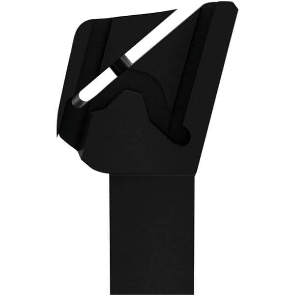 Seco - X4FL, External, Left Hand, 16mm Max Depth of Cut, 3mm Max Groove Width, Indexable Grooving Tool Holder - X4GK25..L Insert Compatibility, 16mm Shank Height, 16mm Shank Width, 125mm OAL, Through Coolant - USA Tool & Supply