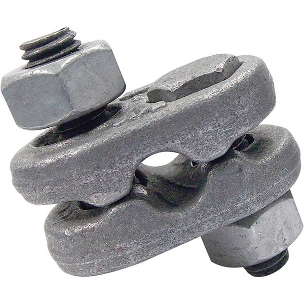 CM - 9/16 to 5/8" Wire Rope Double Saddle Clip - USA Tool & Supply