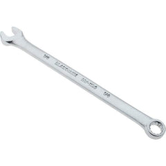 Blackhawk by Proto - 1/4" 12 Point Offset Combination Wrench - 15° Offset Angle, 4" OAL, Steel, Satin Finish - USA Tool & Supply