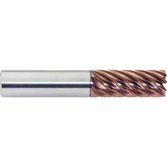M.A. Ford - Corner Radius & Corner Chamfer End Mills; Mill Diameter (Inch): 3/4 ; Mill Diameter (Decimal Inch): 0.7500 ; End Type: Corner Radius ; Corner Radius (Inch): 0.03 ; Corner Radius (Decimal Inch): 0.03 ; Number of Flutes: 9 - Exact Industrial Supply