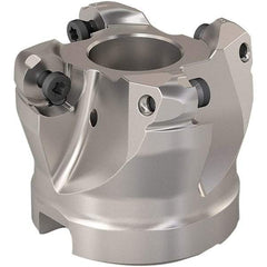Seco - 38mm Cut Diam, 6mm Max Depth, 22mm Arbor Hole, 4 Inserts, RP..1204 Insert Style, Indexable Copy Face Mill - R220.29 Cutter Style, 12,500 Max RPM, 40mm High, Through Coolant, Series R220.29 - USA Tool & Supply