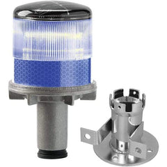 TAPCO - Strobe & Flashing Lights Light Type: Strobe Lens Color: Blue - USA Tool & Supply