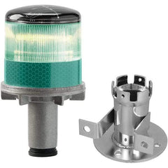 TAPCO - Strobe & Flashing Lights Light Type: Strobe Lens Color: Green - USA Tool & Supply