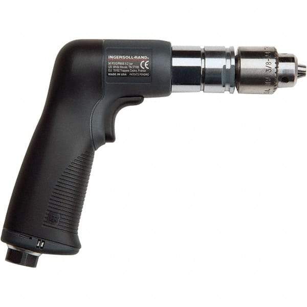 Ingersoll-Rand - 1/4" Bit Holder, 1,500 RPM, Pistol Grip Handle Air Screwdriver - 2-1/2 to 20 In/Lb Torque, 0 CFM - USA Tool & Supply