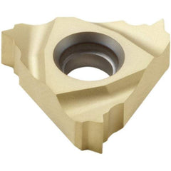 Seco - 16NR Internal Right Hand UN Laydown Threading Insert - Grade CP200, TiAlN Coated Carbide, 3/8" Inscribed Circle - USA Tool & Supply