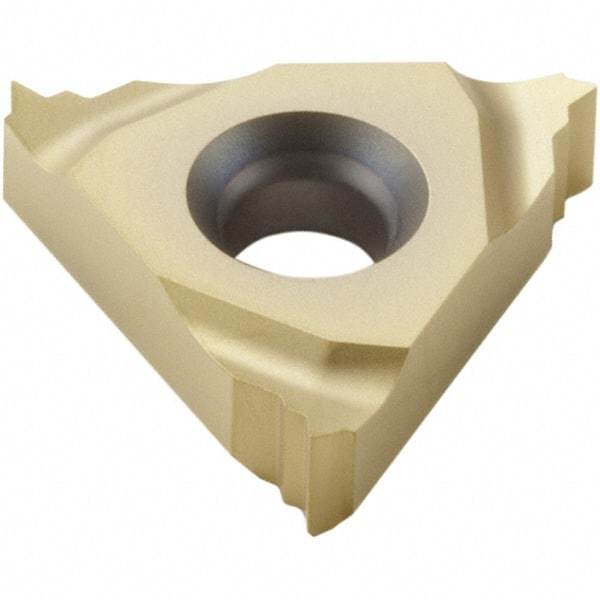 Seco - 16NL Internal Left Hand UN Laydown Threading Insert - Grade CP200, TiAlN Coated Carbide, 3/8" Inscribed Circle - USA Tool & Supply