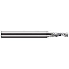 Harvey Tool - Square End Mills; Mill Diameter (Inch): 1/2 ; Mill Diameter (Decimal Inch): 0.5000 ; Length of Cut (Inch): 2-1/2 ; Length of Cut (Decimal Inch): 2.5000 ; Material: Solid Carbide ; Finish/Coating: Uncoated - Exact Industrial Supply