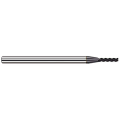 Harvey Tool - 1/4", 1-1/4" LOC, 1/4" Shank Diam, 4" OAL, 4 Flute, Solid Carbide Square End Mill