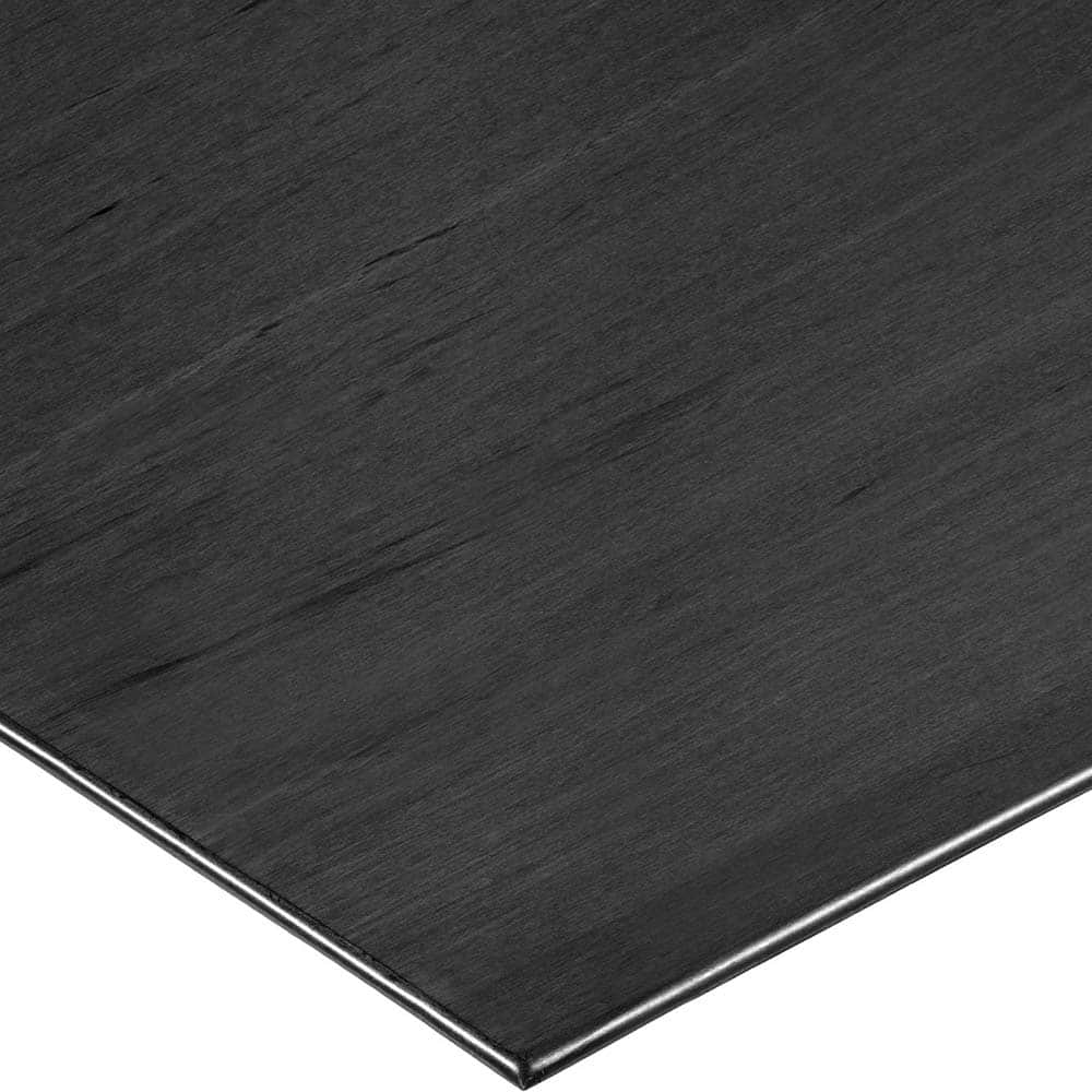 USA Sealing - Plastic Bars; Material: Carbon Fiber ; Shape: Rectangular ; Height (Inch): 1/16 ; Width (Inch): 3 ; Length (Feet): 1 ; Color: Black - Exact Industrial Supply