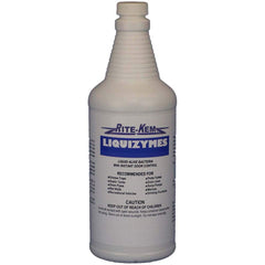 Rite-Kem - Drain Cleaners & Openers; Type: Enzyme Treatment ; Form: Liquid Concentrate ; Container Size: 32oz. ; Scent: Fresh ; Container Type: 32 oz. Bottle ; Formula Type: Enzymes - Exact Industrial Supply