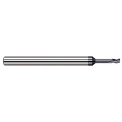 Harvey Tool - Square End Mills Mill Diameter (Decimal Inch): 0.0300 Length of Cut (Decimal Inch): 0.0450 - USA Tool & Supply