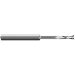 Harvey Tool - Square End Mills; Mill Diameter (Inch): 1/16 ; Mill Diameter (Decimal Inch): 0.0625 ; Length of Cut (Decimal Inch): 0.1860 ; Material: Solid Carbide ; Finish/Coating: Uncoated ; Shank Diameter (Inch): 1/8 - Exact Industrial Supply