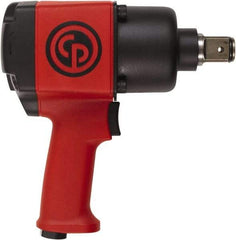 Chicago Pneumatic - 1" Drive, 6,300 RPM, 950 Ft/Lb Torque Impact Wrench - Pistol Grip Handle, 900 IPM, 30 CFM, 90 psi, 3/8" NPT Inlet - USA Tool & Supply