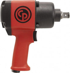 Chicago Pneumatic - 3/4" Drive, 6,300 RPM, 950 Ft/Lb Torque Impact Wrench - Pistol Grip Handle, 900 IPM, 30 CFM, 90 psi, 3/8" NPT Inlet - USA Tool & Supply