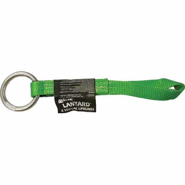 Miller - Lanyards & Lifelines Type: O-Ring Extension Length (Inch): 18 - USA Tool & Supply