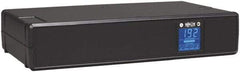 Tripp-Lite - 15 Amp, 1,500 VA, Tower Mount Line Interactive Backup Uninterruptible Power Supply - Backup 3-1/2 min with Full Load & 11-1/2 min with Half Load, 230 Volt Input & Output, 900 Watt Output, 1 Phases, 8 Outlets - USA Tool & Supply