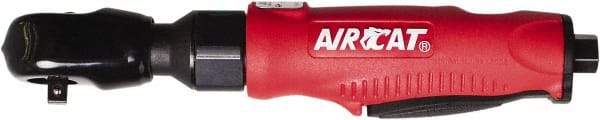 AIRCAT - 3/8" Drive, 280 RPM, 70 Ft/Lb Torque Ratchet Wrench - Inline Handle, 4 CFM, 90 psi, 1/4" NPT Inlet - USA Tool & Supply