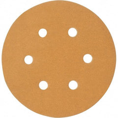 3M - 6" Diam, 180 Grit, Aluminum Oxide Hook & Loop Disc - Fine Grade, Coated, Series 255L - USA Tool & Supply