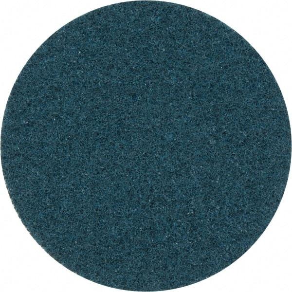 3M - 4-1/2" Diam, Aluminum Oxide Hook & Loop Disc - Very Fine Grade, Nonwoven, - USA Tool & Supply