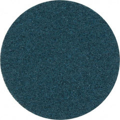 3M - 4-1/2" Diam, Aluminum Oxide Hook & Loop Disc - Very Fine Grade, Nonwoven, - USA Tool & Supply