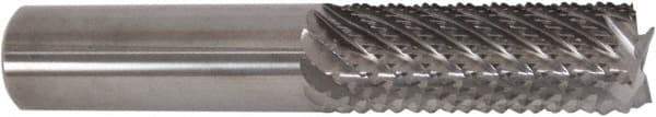 Controx - 1/2" Diam, 1-1/4" LOC, Square End, Solid Carbide Diamond Pattern Router Bit - Right Hand Cut, 3" OAL - USA Tool & Supply