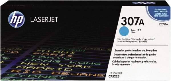 Hewlett-Packard - Cyan Toner Cartridge - Use with HP Color LaserJet Professional CP5225 - USA Tool & Supply