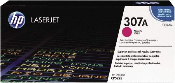 Hewlett-Packard - Magenta Toner Cartridge - Use with HP Color LaserJet Professional CP5225 - USA Tool & Supply